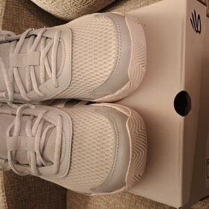 Under Armour Curry 3Z7 White Sneakers